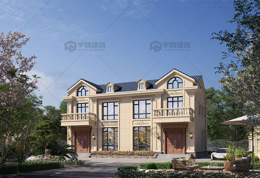 2層歐式15X10別墅設計圖紙